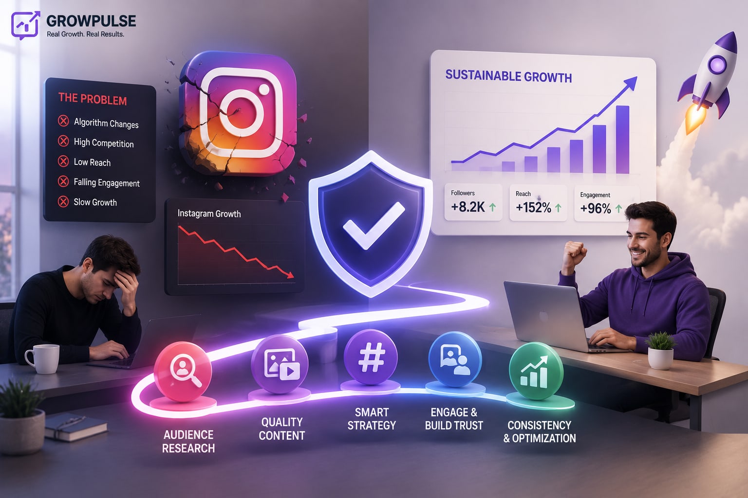 ¿Por qué crecer en Instagram en 2026 es más lento que nunca?